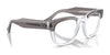 Ray-Ban MEGA HAWKEYE RX0298V Eyeglasses | Size 50 / Blue On Transparent Blue №8324