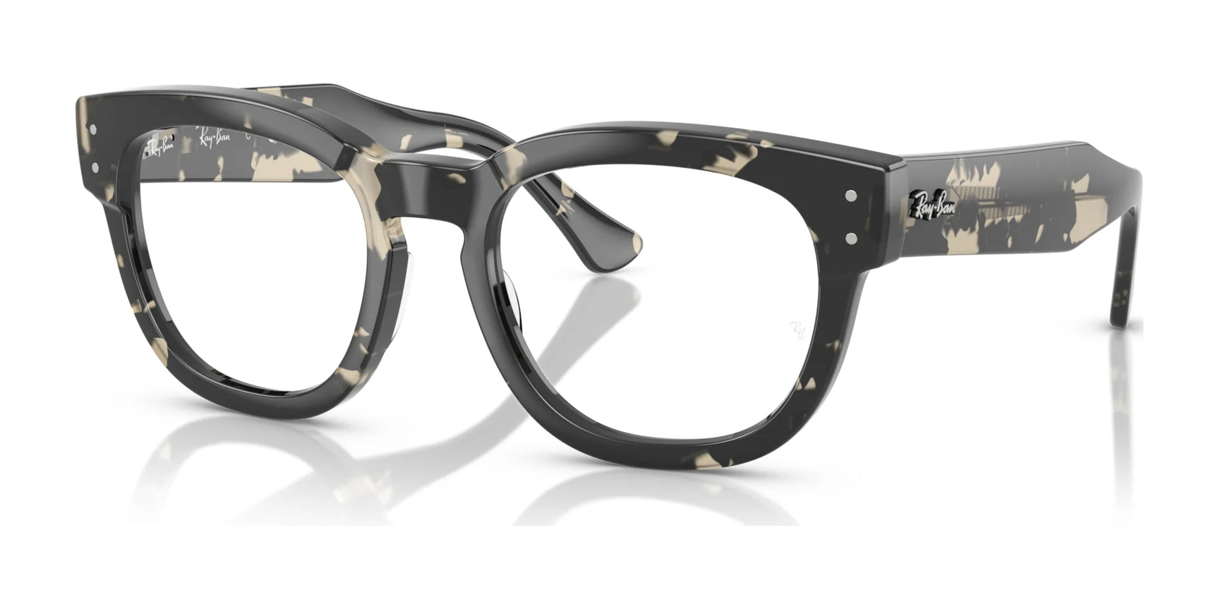 Ray-Ban MEGA HAWKEYE RX0298V Eyeglasses Grey Havana