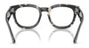 Ray-Ban MEGA HAWKEYE RX0298V Eyeglasses | Size 50 / Blue On Transparent Blue №8324