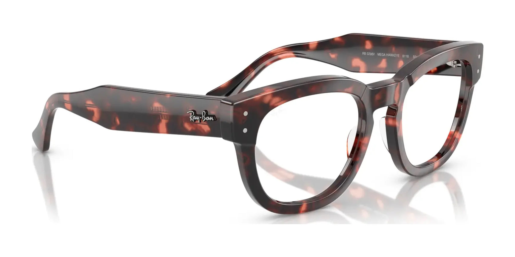 Ray-Ban MEGA HAWKEYE RX0298V Eyeglasses | Size 50