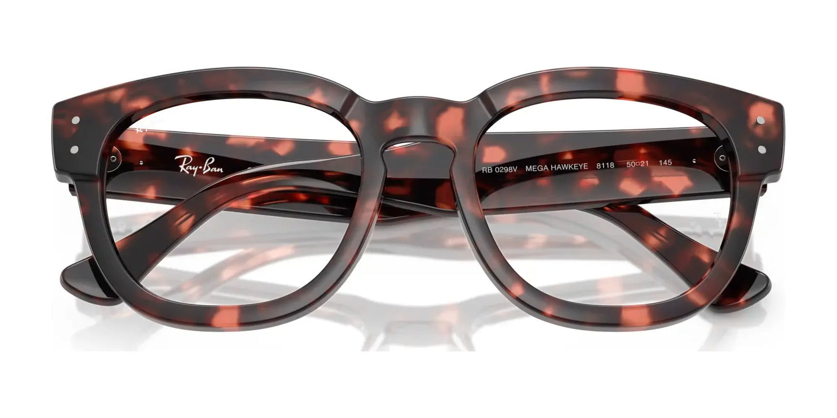 Ray-Ban MEGA HAWKEYE RX0298V Eyeglasses | Size 50