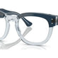 Blue On Transparent Blue №8324