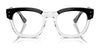 Ray-Ban MEGA HAWKEYE RX0298VF Eyeglasses | Size 50 / Grey Havana №8117