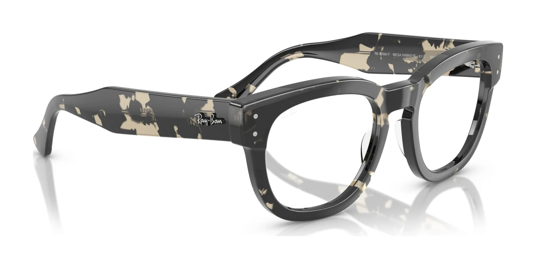 Ray-Ban MEGA HAWKEYE RX0298VF Eyeglasses | Size 50