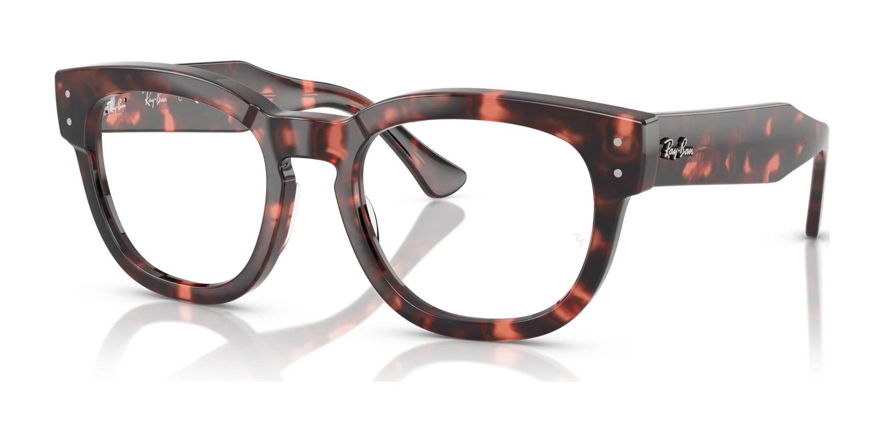 Ray-Ban MEGA HAWKEYE RX0298VF Eyeglasses Pink Havana