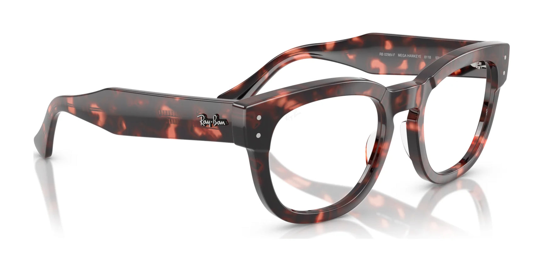 Ray-Ban MEGA HAWKEYE RX0298VF Eyeglasses | Size 50