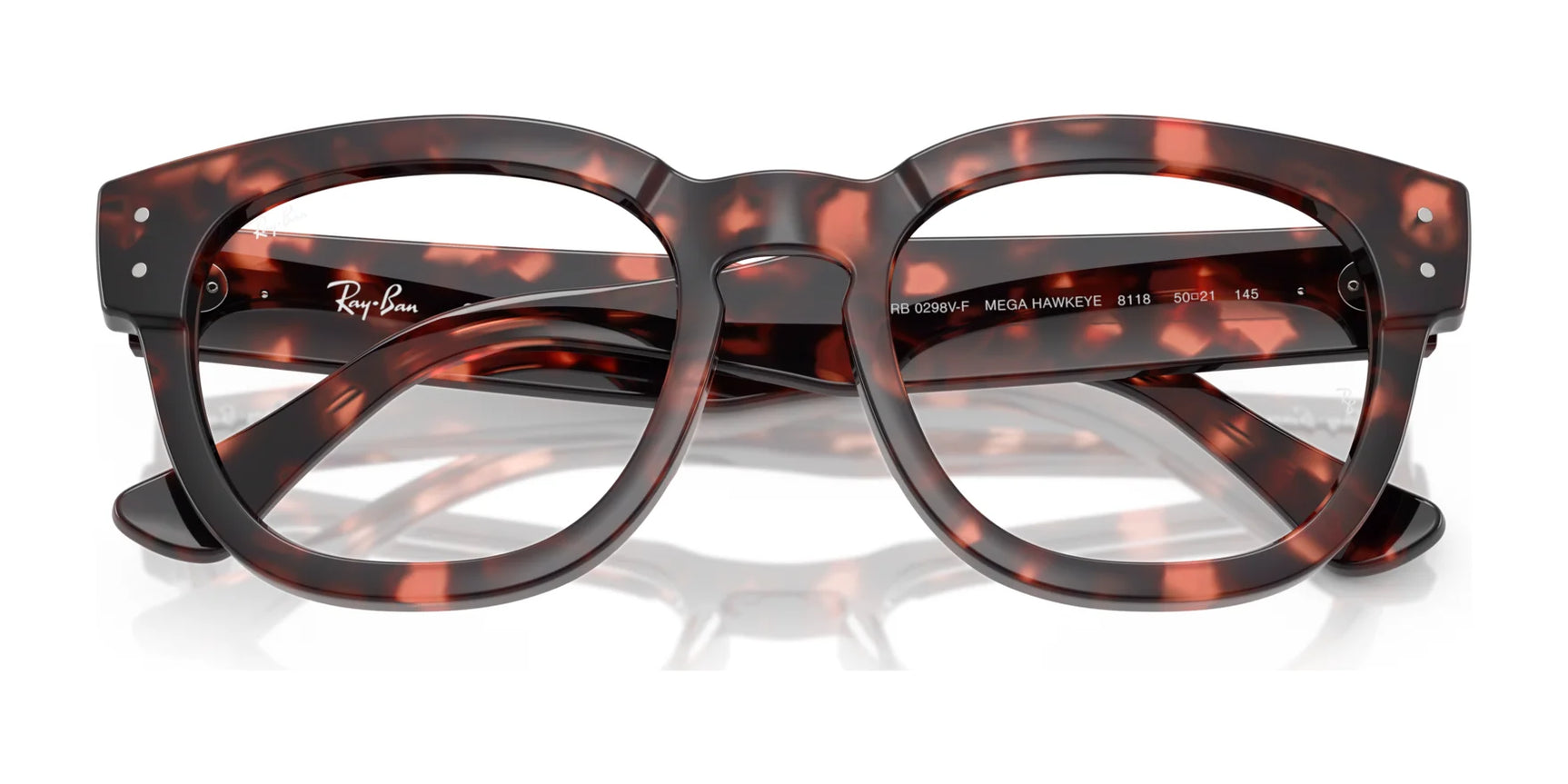 Ray-Ban MEGA HAWKEYE RX0298VF Eyeglasses | Size 50