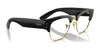 Ray-Ban MEGA CLUBMASTER RX0316V Eyeglasses | Size 50 / Black On Gold №2000