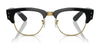 Ray-Ban MEGA CLUBMASTER RX0316V Eyeglasses | Size 50 / Black On Gold №2000