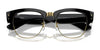 Ray-Ban MEGA CLUBMASTER RX0316V Eyeglasses | Size 50 / Black On Gold №2000