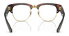 Ray-Ban MEGA CLUBMASTER RX0316V Eyeglasses | Size 50 / Black On Gold №2000