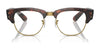 Ray-Ban MEGA CLUBMASTER RX0316V Eyeglasses | Size 50 / Black On Gold №2000