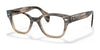 Ray-Ban RX0880 Eyeglasses | Size 49 / Brown Havana №8107 / Clear
