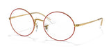 Ray-Ban OVAL RX1970V Eyeglasses Red