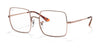 Ray-Ban SQUARE RX1971V Eyeglasses | Size 54 / Copper №2943