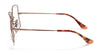 Ray-Ban SQUARE RX1971V Eyeglasses | Size 54 / Copper №2943