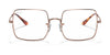 Ray-Ban SQUARE RX1971V Eyeglasses | Size 54 / Copper №2943
