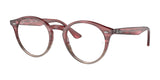 Ray-Ban RX2180V Eyeglasses Bordeaux Havana