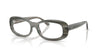 Ray-Ban RX2221V Eyeglasses / Striped Grey №8453 / Size 51