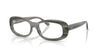 Ray-Ban RX2221VF Eyeglasses | Size 53 / Striped Grey №8453