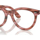 Striped Transparent Pink №8363