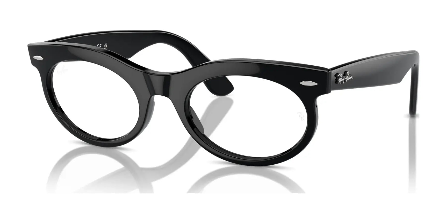 Ray-Ban WAYFARER OVAL RX2242VF Eyeglasses Black / Clear