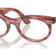 Striped Transparent Pink №8363