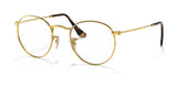 Ray-Ban ROUND METAL RX3447V Eyeglasses Arista Gold