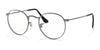 Ray-Ban ROUND METAL RX3447V Eyeglasses / Gunmetal №2620 / Size 47