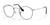 Ray-Ban ROUND METAL RX3447V Eyeglasses / Black On Silver №2861