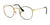 Ray-Ban ROUND METAL RX3447V Eyeglasses / Black On Gold №2991