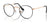 Ray-Ban ROUND METAL RX3447V Eyeglasses / Black On Rose Gold №3173