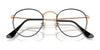 Ray-Ban ROUND METAL RX3447V Eyeglasses / Arista Gold №2500 / Size 47