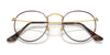 Ray-Ban ROUND METAL RX3447V Eyeglasses / Arista Gold №2500 / Size 47