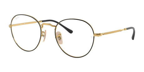 Ray-Ban DAVID RX3582V Eyeglasses Black On Gold