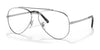 Ray-Ban NEW AVIATOR RX3625V Eyeglasses / Silver №2501 / Size 58