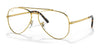 Ray-Ban NEW AVIATOR RX3625V Eyeglasses / Gold №3086 / Size 55