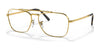 Ray-Ban NEW CARAVAN RX3636V Eyeglasses / Gold №3086 / Size 55