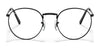 Ray-Ban NEW ROUND RX3637V Eyeglasses / Black №2509 / Size 47
