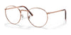 Ray-Ban NEW ROUND RX3637V Eyeglasses / Rose Gold №3094 / Size 47