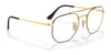 Ray-Ban THE MARSHAL RX3648V Eyeglasses | Size 54 / Black On Gold №2946 / Clear