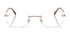 Ray-Ban RX3767V Eyeglasses / Light Pink №3207 / Size 50