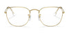 Ray-Ban FRANK RX3857V Eyeglasses | Size 51 / Gold №3086