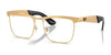 Ray-Ban WAYFARER DELUXE RX3875V Eyeglasses | Size 53 / Sandblasted Legend Gold №3191