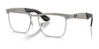 Ray-Ban WAYFARER DELUXE RX3875V Eyeglasses Sandblasted Gunmetal / Clear