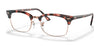 Ray-Ban CLUBMASTER SQUARE RX3916V Eyeglasses | Size 52 / Pink Havana №8118