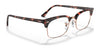 Ray-Ban CLUBMASTER SQUARE RX3916V Eyeglasses | Size 52 / Pink Havana №8118