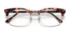 Ray-Ban CLUBMASTER SQUARE RX3916V Eyeglasses | Size 52 / Pink Havana №8118
