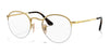 Ray-Ban ROUND GAZE RX3947V Eyeglasses / Arista Gold №2500 / Size 48