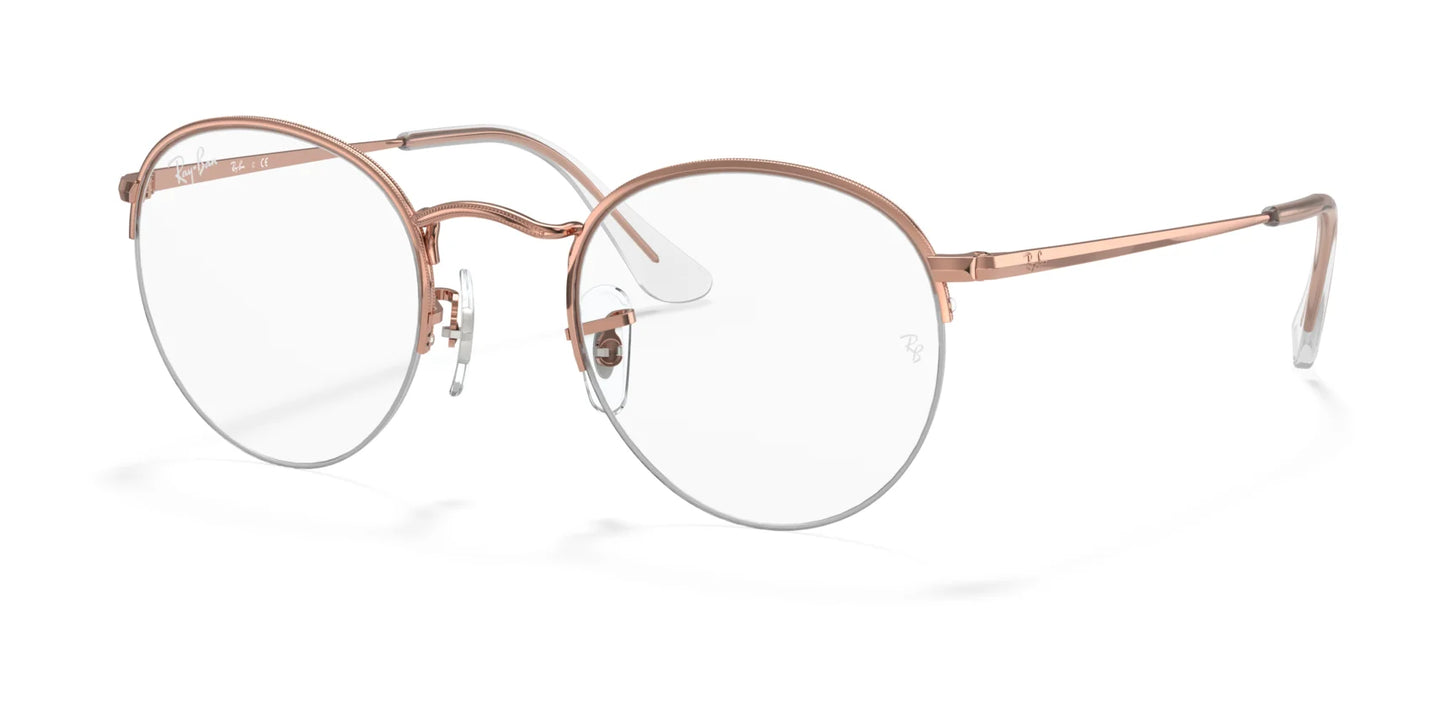 Ray-Ban ROUND GAZE RX3947V Eyeglasses Rose Gold